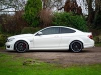 Used Mercedes C63 AMG 486 HP (357 kW) 2013 White Coupe