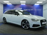 Used Audi A4 Black Edition 150 HP (110 kW) 2019 White Estate