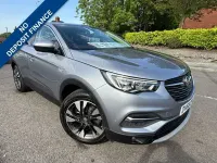 Used Vauxhall Grandland X Sport 130 HP (95 kW) 2018 Grey SUV