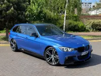 Used BMW 335 M Sport 380 HP (279 kW) 2014 Blue Estate