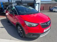 Used Vauxhall Crossland X Elite 110 HP (80 kW) 2017 Red SUV