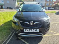Used Vauxhall Crossland X Elite 110 HP (80 kW) 2017 Black SUV