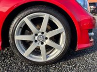 Used Mercedes C180 Sport Edition 150 HP (110 kW) 2014 Red Coupe