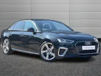 Used Audi A4 S-Line 163 HP (119 kW) 2023 Mythos black Sedan