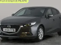 Used Mazda 3 121 HP (88 kW) 2018 Grey Hatchback