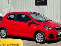 Used Peugeot 108 Active 68 HP (50 kW) 2016 Red Hatchback