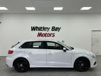 Used Audi A3 S-Line 190 HP (139 kW) 2018 White Sedan