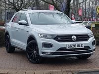 Used VW T-Roc R-line 150 HP (110 kW) 2020 Silver SUV