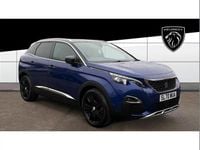 Used Peugeot 3008 GT-line 131 HP (96 kW) 2020 Blue SUV
