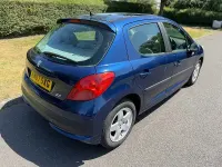 Used Peugeot 207 2007 Blue Hatchback
