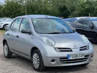 Used Nissan Micra Acenta+ 80 HP (58 kW) 2008 Grey Hatchback