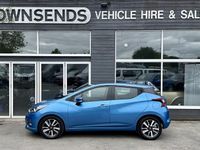 Used Nissan Micra Acenta Limited Edition 90 HP (66 kW) 2018 Blue Hatchback