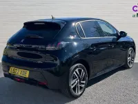 Used Peugeot 208 Allure Premium 100 HP (73 kW) 2022 Black Hatchback