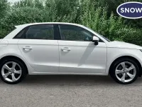 Used Audi A1 Sportback Sport 125 HP (91 kW) 2018 White Hatchback