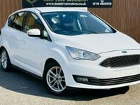 Used Ford C-MAX Zetec 120 HP (88 kW) 2018 White MPV