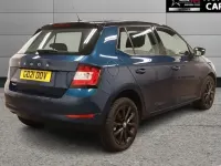 Used Skoda Fabia Colour Edition 95 HP (69 kW) 2021 Blue Hatchback