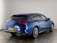 Used Mercedes CLA250e Shooting Brake AMG line 2023 Blue Estate