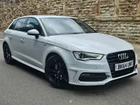 Used Audi A3 Sportback S-Line 2014 White Hatchback