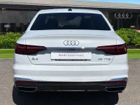 Used Audi A4 S-Line 150 HP (110 kW) 2024 White Sedan