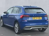 Used Skoda Kamiq SE Drive 150 HP (110 kW) 2022 Energy blue SUV