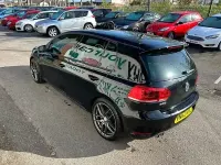 Used VW Golf VII GTD 170 HP (125 kW) 2012 Black Hatchback