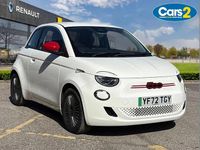 Used Fiat 500e Red 86 kW (118 HP) 2022 White Hatchback