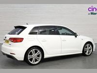 Used Audi A3 S-Line 147 HP (108 kW) 2020 White Hatchback