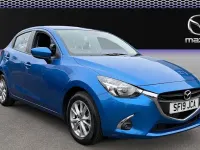 Used Mazda 2 75 HP (55 kW) 2019 Blue Hatchback