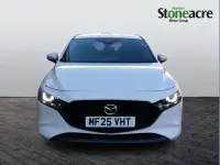 Used Mazda 3 Exclusive-Line 140 HP (102 kW) 2025 White Hatchback