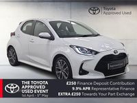 Used Toyota Yaris Hybrid 2022 White Hatchback