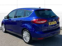 Used Ford C-MAX Titanium 125 HP (91 kW) 2018 Blue MPV
