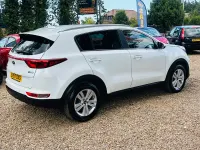 Used Kia Sportage 130 HP (95 kW) 2017 White SUV