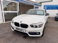Used BMW 118 Sport Line 2018 White Hatchback