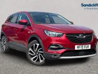 Used Vauxhall Grandland X Elite 130 HP (95 kW) 2021 Red SUV