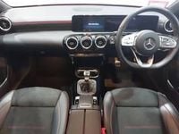 Used Mercedes A200 AMG line 163 HP (119 kW) 2019 Red Hatchback