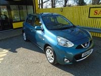 Used Nissan Micra Acenta 80 HP (58 kW) 2014 Blue Hatchback