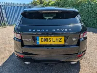 Used Land Rover Range Rover evoque Dynamic 190 HP (139 kW) 2015 Black SUV
