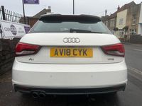 Used Audi A1 S-Line 125 HP (91 kW) 2018 White Hatchback
