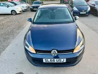 Used VW Golf VII Edition 125 HP (91 kW) 2016 Blue Hatchback