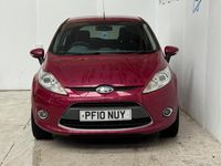 Used Ford Fiesta Zetec 2010 Red Hatchback