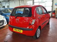 Used Hyundai i10 Classic 86 HP (63 kW) 2011 Red Hatchback
