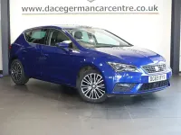 Used Seat Leon XCELLENCE Lux 150 HP (110 kW) 2019 Blue Hatchback