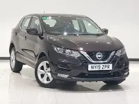 Used Nissan Qashqai Acenta 115 HP (84 kW) 2019 Black SUV