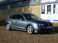 Used Audi A3 Sportback S-Line 122 HP (89 kW) 2014 Grey Hatchback
