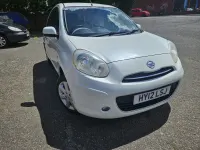 Used Nissan Micra Shiro 98 HP (72 kW) 2012 White Hatchback