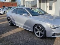 Used Audi A5 Black Edition 177 HP (130 kW) 2015 Silver Coupe