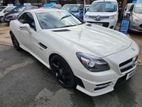 Used Mercedes SLK200 AMG 184 HP (135 kW) 2012 White Cabriolet