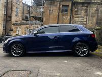 Used Audi S3 Sportback Comfort 310 HP (228 kW) 2017 Blue Hatchback