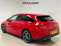Used Mercedes CLA250e Shooting Brake AMG line 218 HP (160 kW) 2022 Red Estate