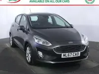 Used Ford Fiesta Zetec 101 HP (74 kW) 2017 Grey Hatchback